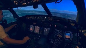 Посадка с запредельным боковым ветром на Boeing 737
