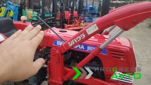 Трактор в кредит SHIBAURA SD1840 с куном и фрезой / доставка по всем регионам России / 89143677208