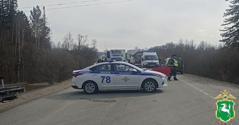В Томской области полицейские обеспечивают безопасность жителей в период паводка