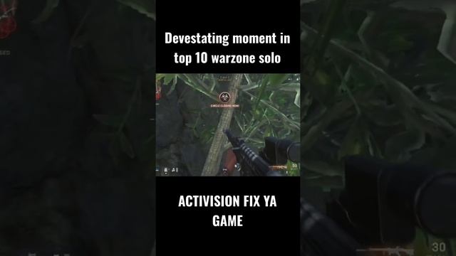 ACTIVISION FIX YA DAMN GAME (WARZONE)