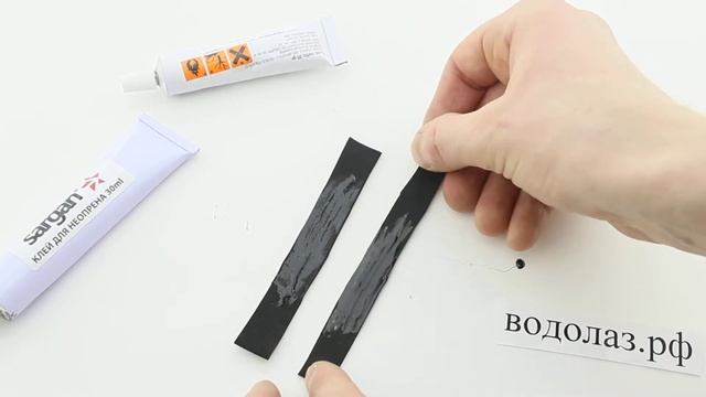 Сравнение неопренового клея Sargan и Technisub смотреть онлайн