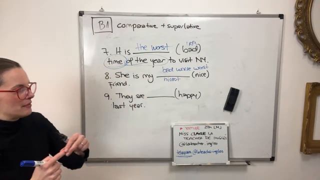 B1. Comparative & superlative смотреть онлайн