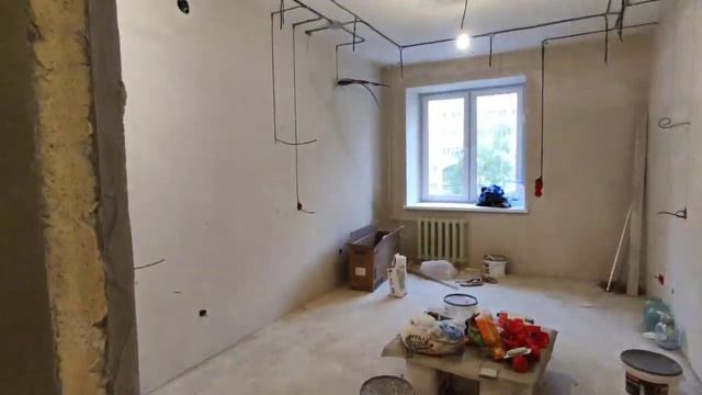 Монтаж электропроводки в трёх комнатной квартире.