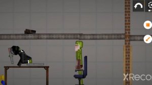 гига чан в мелон плейграунт melon playground сражение с хенком