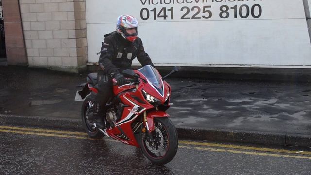 Honda CBR650R RED смотреть онлайн