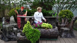 Садовая мебель комплект Дубки  ✅  МАФ в сад огород на дачу !