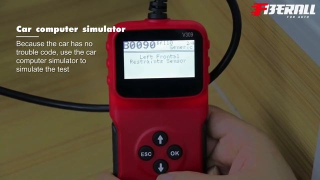 Operation Demonstration for V309 Car Diagnostic Tool & Scanner