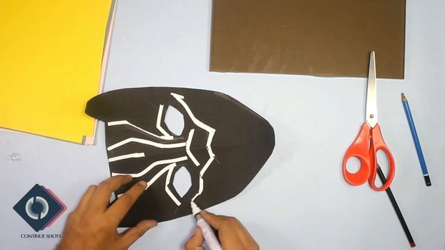 DIY - How to make a Black Panther paper mask | 3D Mask смотреть онлайн