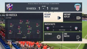 FIFA 23 | SD Huesca vs CD Lugo - EL Alcoraz | Gameplay