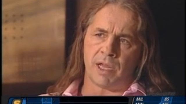 Bret Hart talking about his new book смотреть онлайн