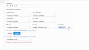 Como Configurar Modo Supervisor en una Lectora de un Panel NetAXS Usando la Pagina Web