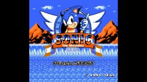 Sonic The Hedgehog NES Music - Title Screen