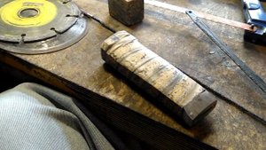 Особенности обработки зуба мамонта 1.