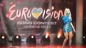 Евровидение 2011- певица АнгелиЯ eurovision song contest   2011 