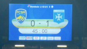 Sochaux 0-1 Auxerre (résumé)