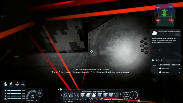 Space Engineers - How to Build a Large Ship - Part 6 - Outer Design, New Blocks, Landing Gears смотреть онлайн