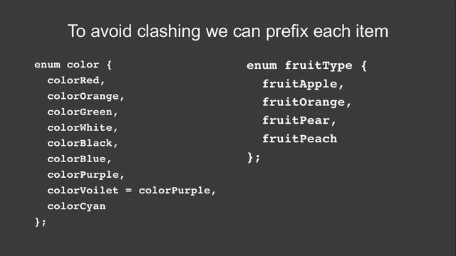 Enumeration types and the switch statements смотреть онлайн