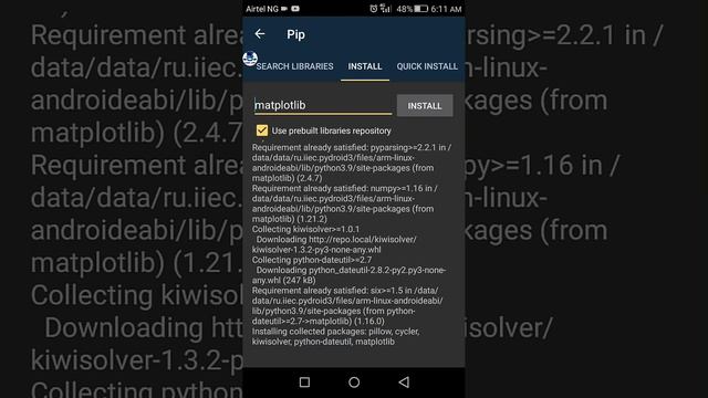 How to install Python Modules & Libraries on Android in 2023