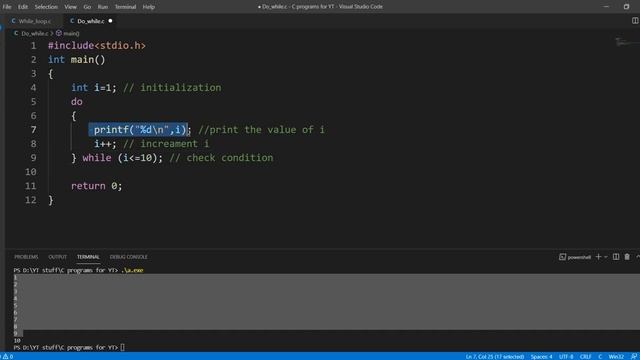 #25:- Do While Loop in C Programming in Hindi | C Programming in Hindi