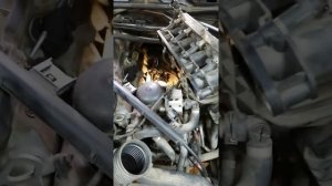 Замена стартера на BMW.