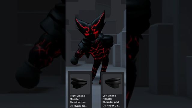 Make garou monster avatar roblox #garou #garoumonster #roblox #make #makeavatar