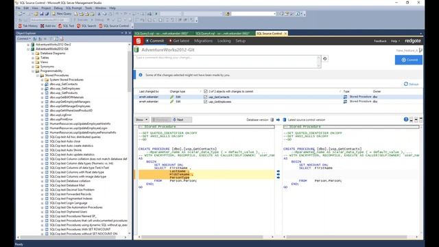 Extending DevOps practices to SQL Server databases with Redgate - Using Git Push & Pulls смотреть онлайн