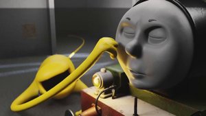 Bone Thief has stolen the Percy Tank Engine