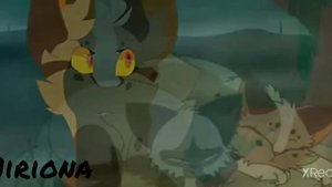 коты воители Пятнистая звезда и Саша " лучшая подруга " клип.  Cats warriors