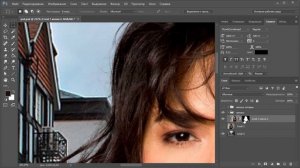 Как вырезать тонкие волосы в фотошоп?