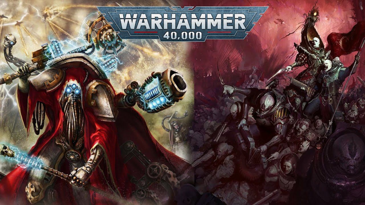 WH40k (s01e01) - Культ генокрадов Vs Адептус механикус