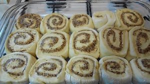 КАК ПРИГОТОВИТЬ ОРЕХОВУЮ НАЧИНКУ ) СИННАБОНЫ С ОРЕХОВОЙ НАЧИНКОЙ