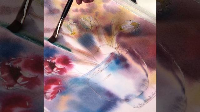 Фрагмент видео урока по фактурам _ рисуем металлическую поверхность смотреть онлайн