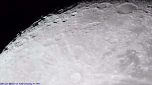 Closest Approach Of Aristarchus Crater With A 14 Inch Telescope INCREDIBLE