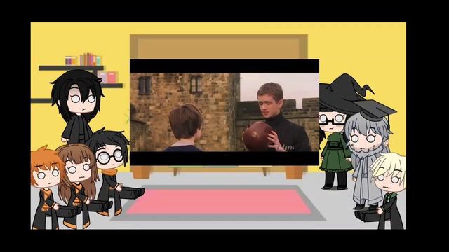 реакция персонажей Гарри Поттер на жестокий Хогвартс и какой-то камень