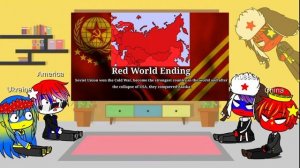 Countryhuman react to All Endings Russia (Ramake) ?? [Gacha Club]