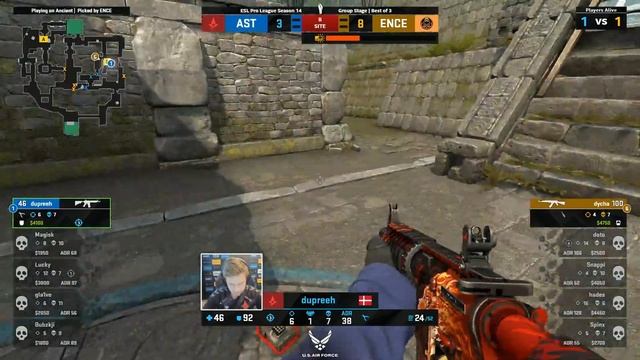Astralis vs ENCE | Map 1 Ancient | Highlights | ESL Pro League Season 14 смотреть онлайн