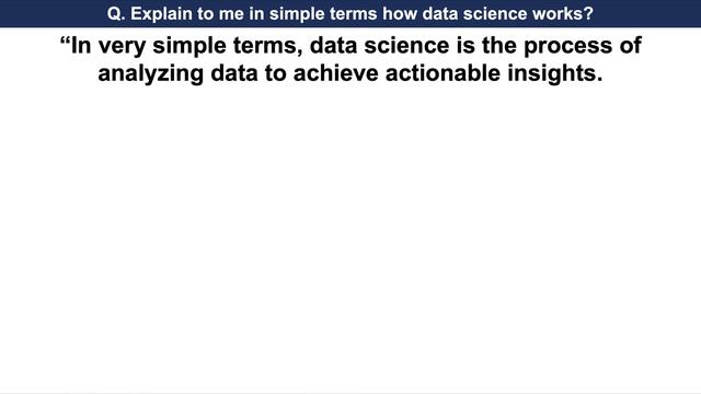 DATA SCIENTIST Interview Questions And Answers! (How to PASS a Data Science job interview!)