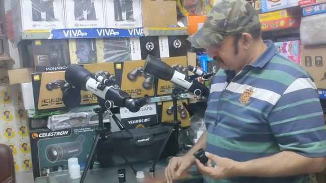 Portable 118x power day & night 70mm vs 60mm refractor telescope w bag,3x barlow ,planets, deep sky смотреть онлайн