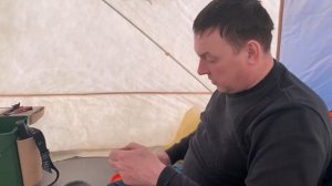 Зимняя рыбалка с комфортом! Тест новой палатки. ???