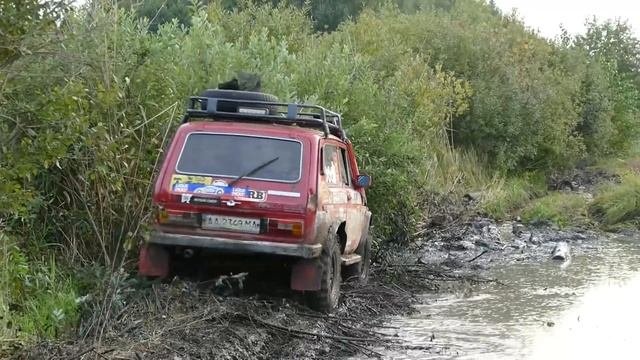 OFF ROAD на переднем приводе по следам ГАЗ-66 8X8 Off Road 4×4
