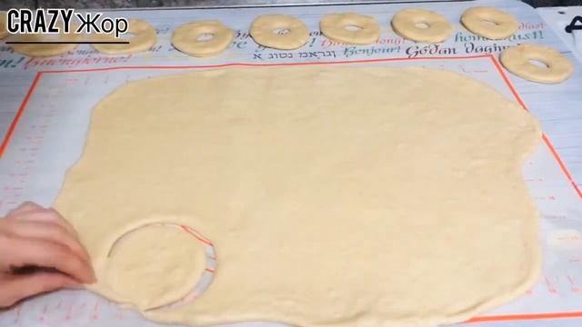 Классические пончики?БЫСТРО,ЛЕГКО И ВКУСНО ‼️ (рецепт в описании)