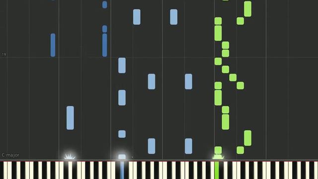 Gokukoku no Brynhildr - Opening(Piano Version)(Synthesia - TUTORIAL) смотреть онлайн