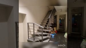 Лестница монокосоур, на одной трубе СТИЛЬ ЛОФТ.... .