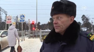 Рейд по безопасности на железнодорожных станциях "Ильинская" и "Кратово".