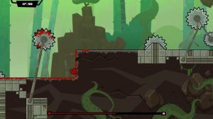 Super Meat Boy Forever Dark World Gameplay: Run Forever