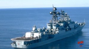 Выход из модернизационного ремонта  корабля проекта 1155 1 встретили весьма обрадованно