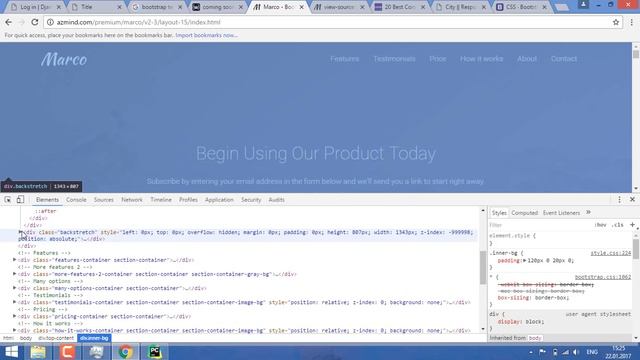 1.4 Делаем сайт на Django и Python: верстка страницы, HTML и Bootstrap