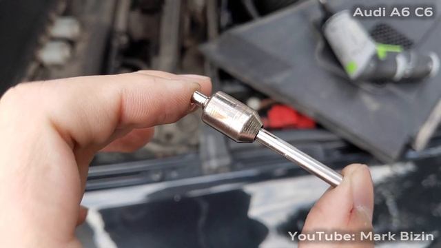 Очистка клапанов климатической системы Audi A6 C6 / Cleaning valves in the climate system Audi A6C6