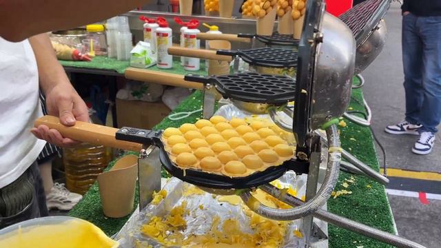 中国广州北京路，中央公园！猪脚姜、广式点心、牛杂、鸡爪、牛肉串，腊肠、臭豆腐等各种美食吃不停