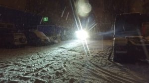 Как светит фара дальнего света